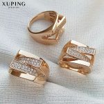انگشتر نگین‌ دار طرح‌ طلا ژوپینگ