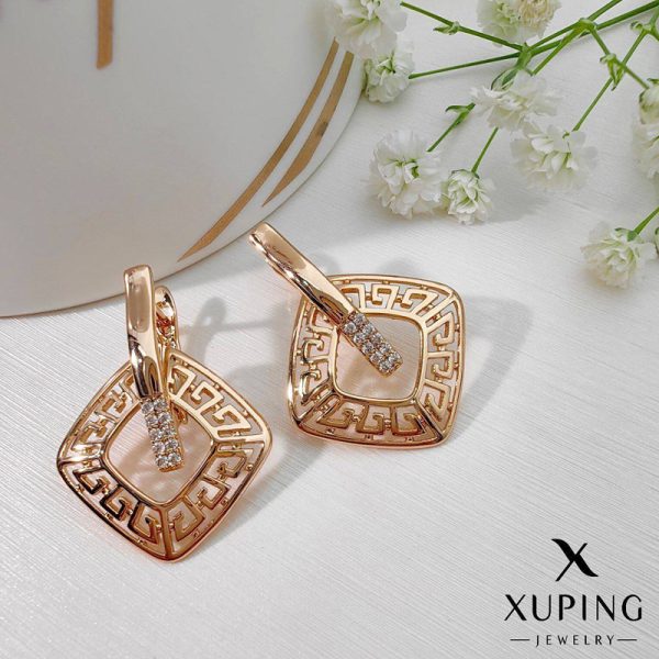 گوشواره مربعی ورساچ ژوپینگ