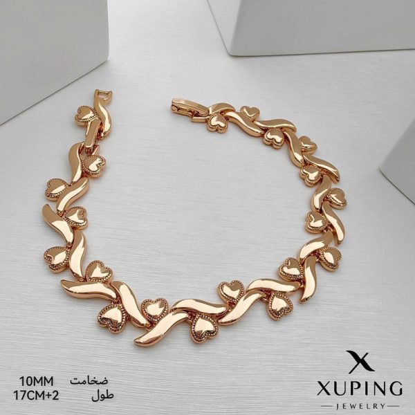 دستبند طرح قلبی ژوپینک