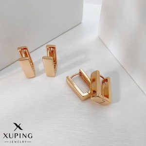 گوشواره مینیمال مستطیلی ژوپینگ