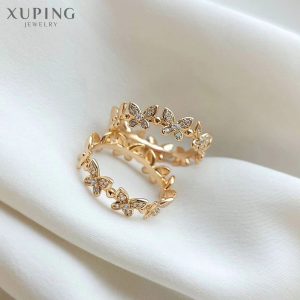 انگشتر حلقه ای پروانه ژوپینگ