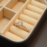 انگشتر تک نگین نقره ای ژوپینگ